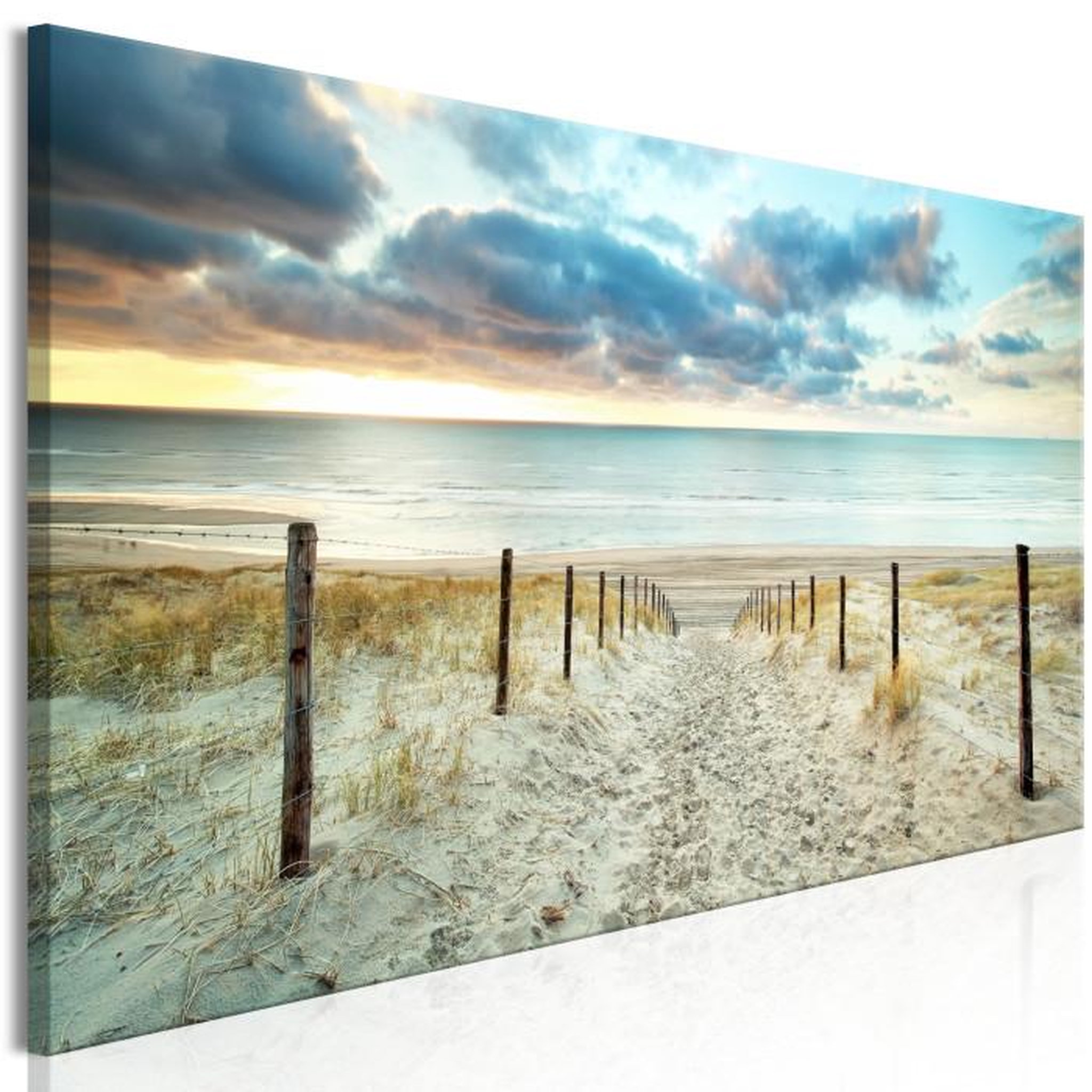 Paris Prix Tableau Imprimé  Sand Path Narrow. Coloris disponibles : Multicolore