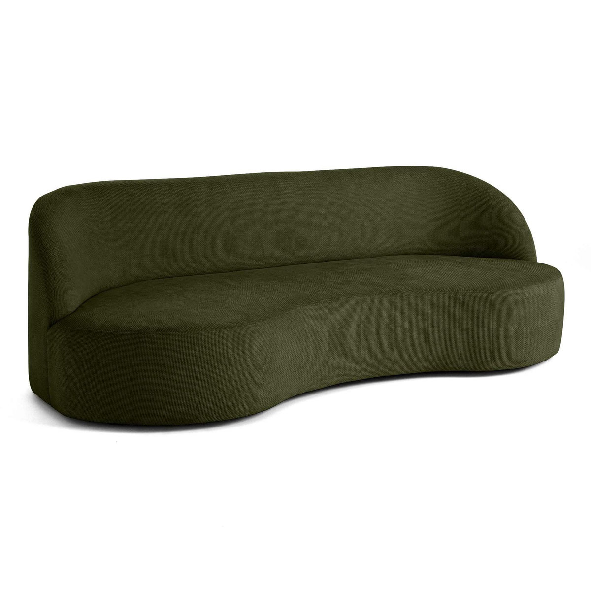 LISA DESIGN Polaris - canapé 3 places - en velours texturé