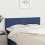 Voir la diapositive 1 : VIDAXL Tetes de lit 2 pcs Bleu 72x5x78/88 cm Tissu