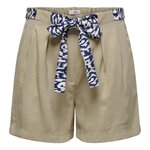 JACQUELINE DE YONG Short  Femme Jdy Tomika Belt. Coloris disponibles : Beige
