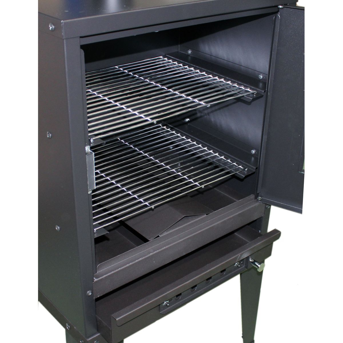 Imor Fumoir au charbon de bois 2 grilles 65x35cm