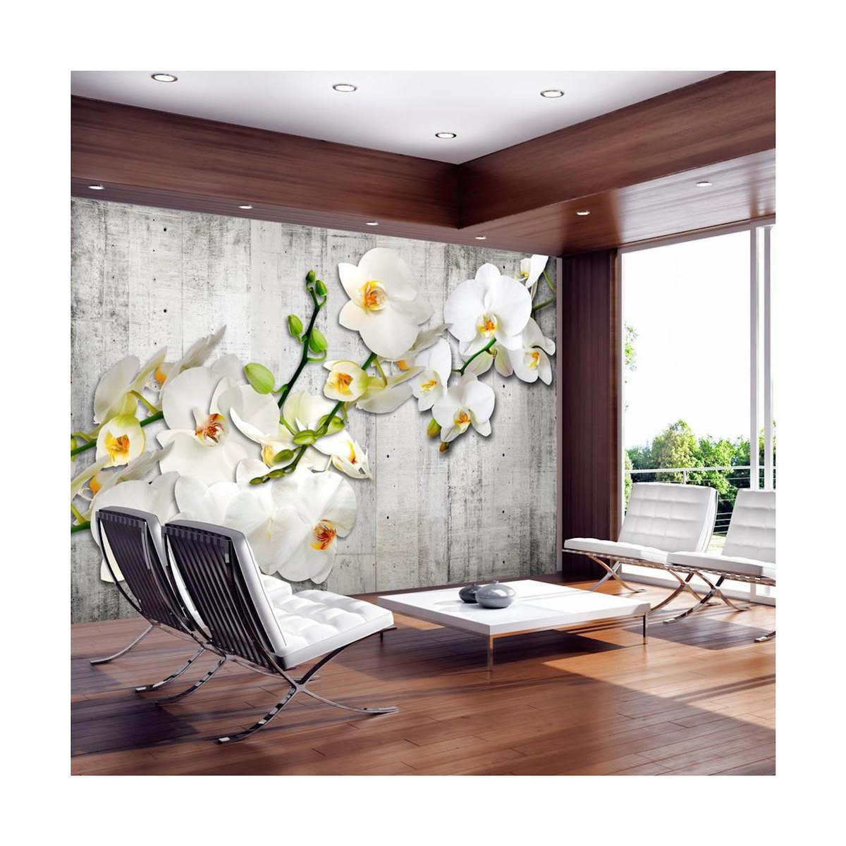 Paris Prix Papier Peint  With Saffron Accent