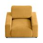 Voir la diapositive 6 : LISA DESIGN Pivoine - fauteuil en velours texturé