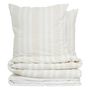 Voir la diapositive 2 : ATMOSPHERA Housse de couette 260x240 + 2 taies coton ISAO