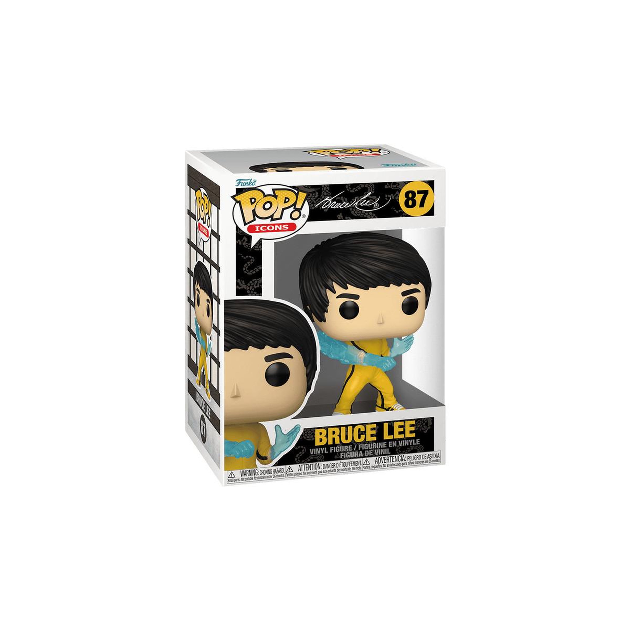 Voir la diapositive 3 : Funko Figurine Funko Pop Icons Bruce Lee