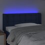 Voir la diapositive 4 : VIDAXL Tete de lit a LED Bleu 93x16x78/88 cm Tissu