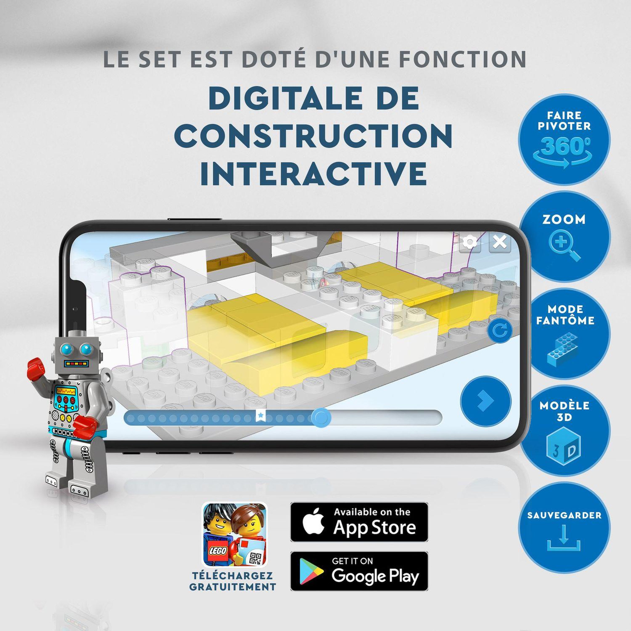 Voir la diapositive 6 : LEGO Super Mario 71391 Ensemble d'Extension La Forteresse Volante de Bowser Jouet
