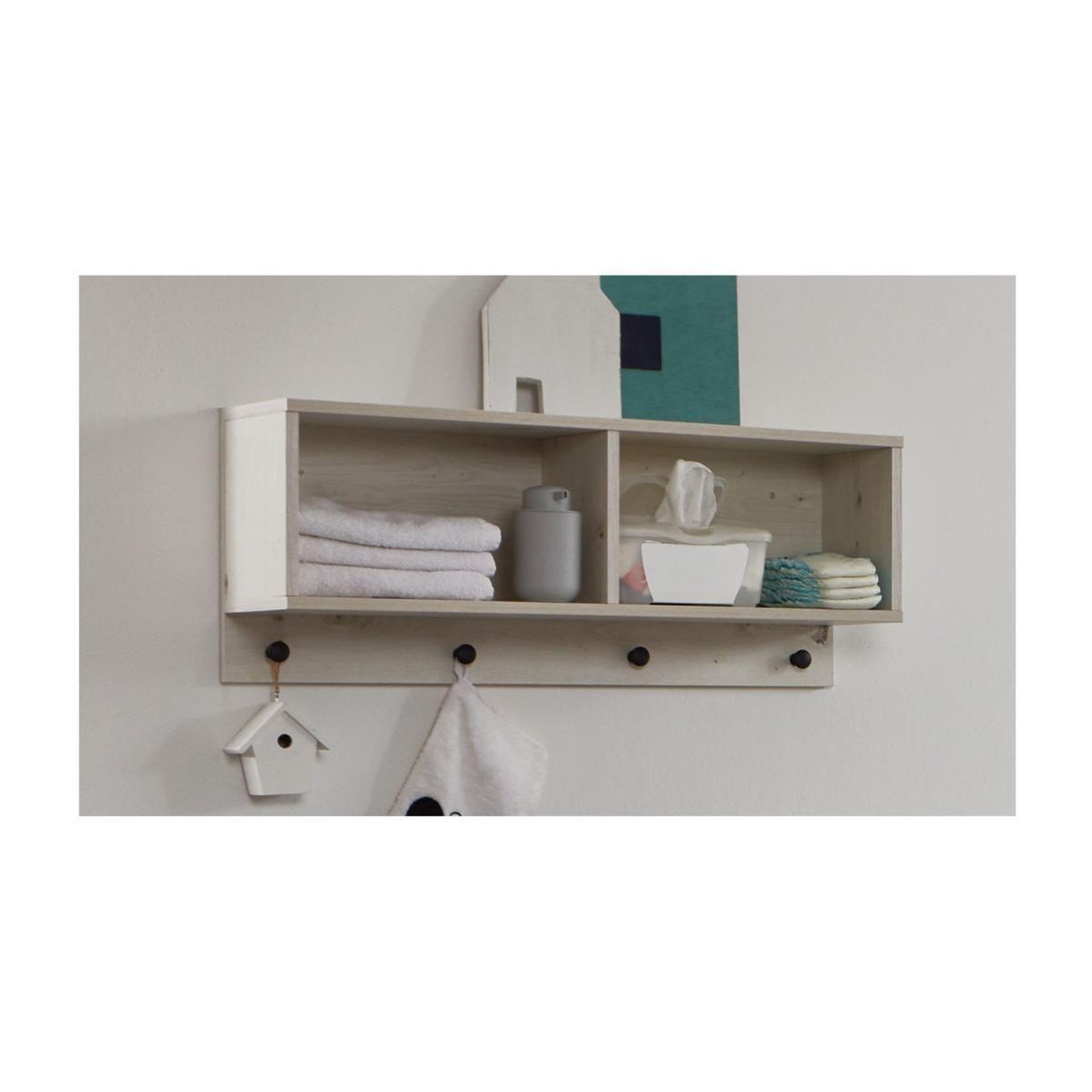 Voir la diapositive 2 : ARTHURBERNDT Étagère murale wandregal white