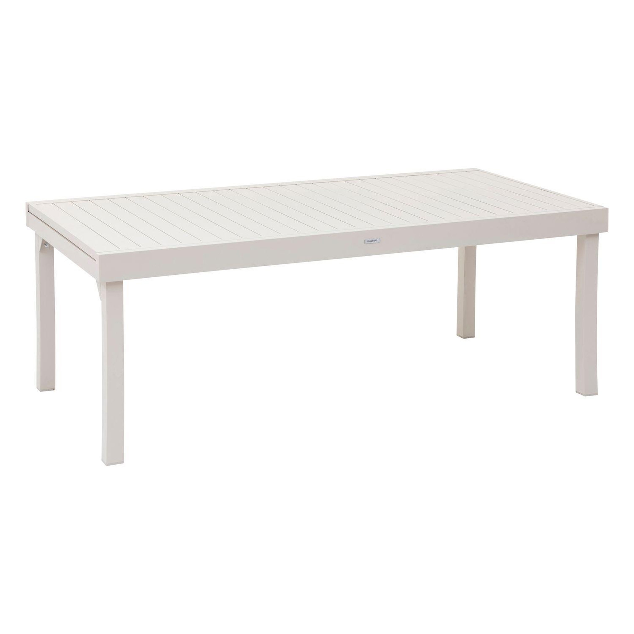 Voir la diapositive 1 : HESPERIDE Table de jardin extensible Piazza en aluminium - 12 Places