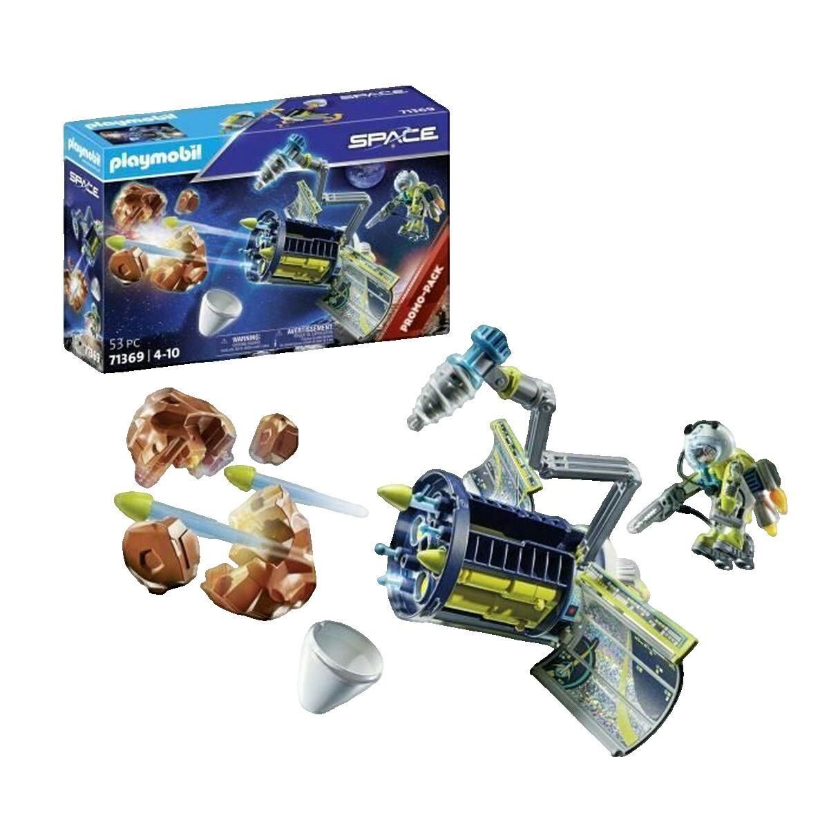 PLAYMOBIL Jeu de construction Playmobil Spationaute et satellite