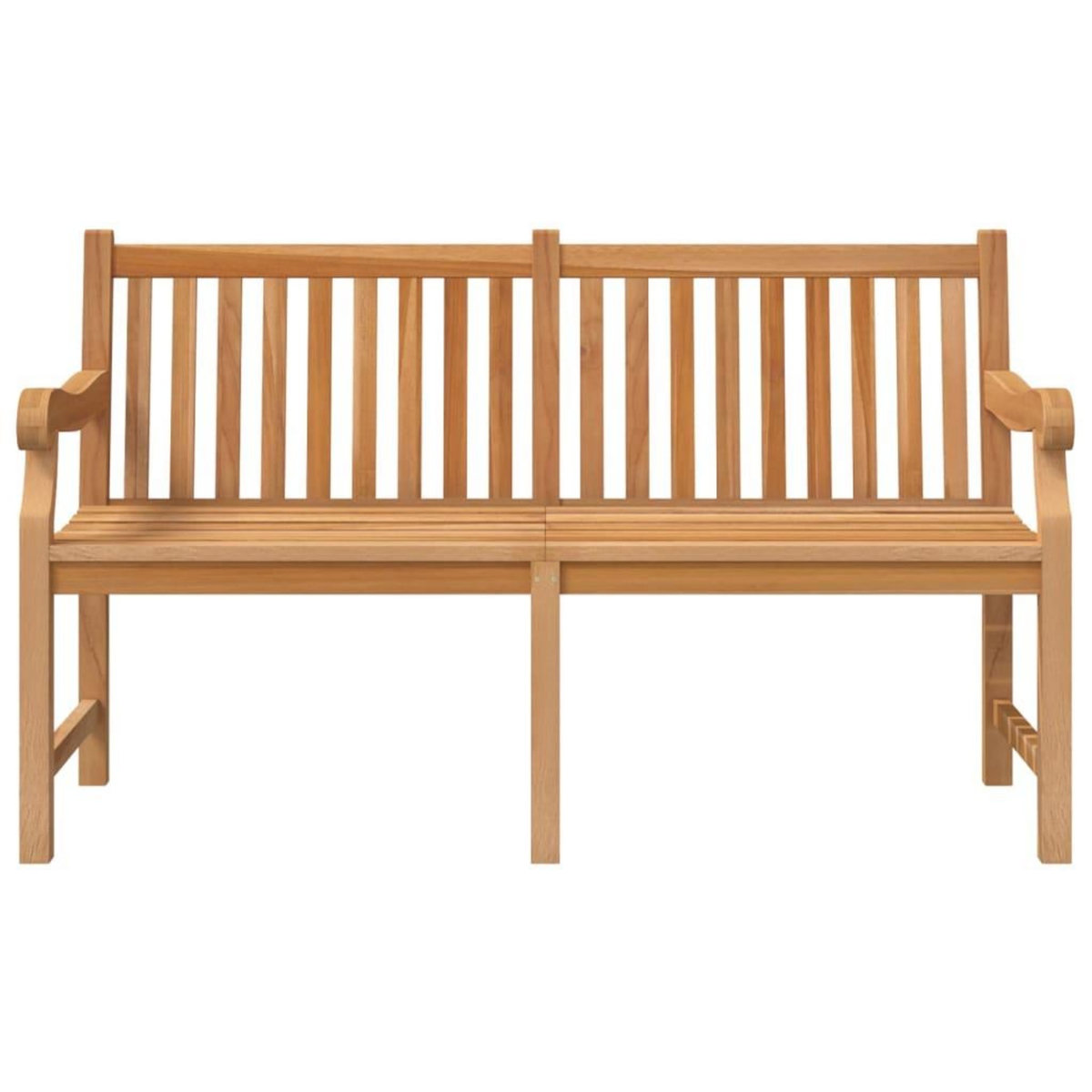 VIDAXL Banc de jardin 150 cm bois de teck massif