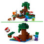 Voir la diapositive 5 : LEGO Minecraft 21240 Aventures dans le Marais, Jouet de Construction, avec Figurines Alex et Zombie dans le Biome