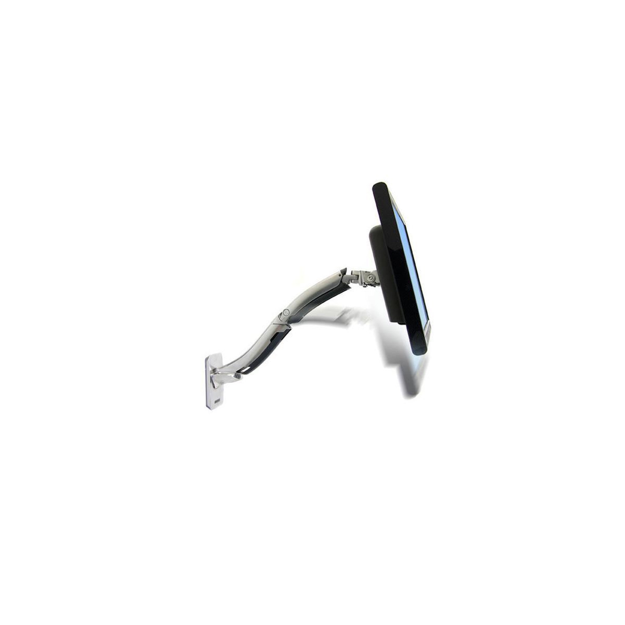 Voir la diapositive 2 : Ergotron Ergotron mx wall mount lcd arm support d'écran plat pour bureau 106,7 cm (42 ) mur aluminium