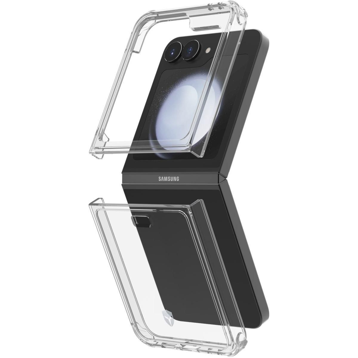 FORCE CASE Coque Samsung Z Flip6 DUO Transparente