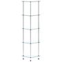 Voir la diapositive 2 : VIDAXL Etagere 5 niveaux Transparent 30x30x130 cm Verre trempe