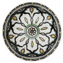 Voir la diapositive 1 : Paris Prix Lot de 6 Assiettes Creuses  Mandala  20cm Vert