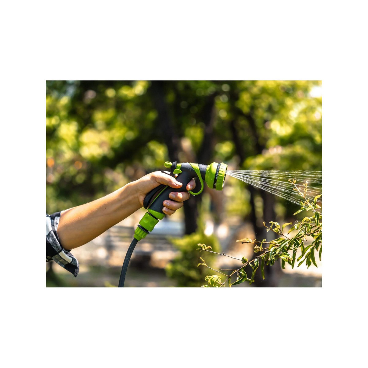 SUAN Pistolet d'arrosage et de nettoyage - Suan - 8 jets - Dimensions : 21,1 x 14 x 6 cm