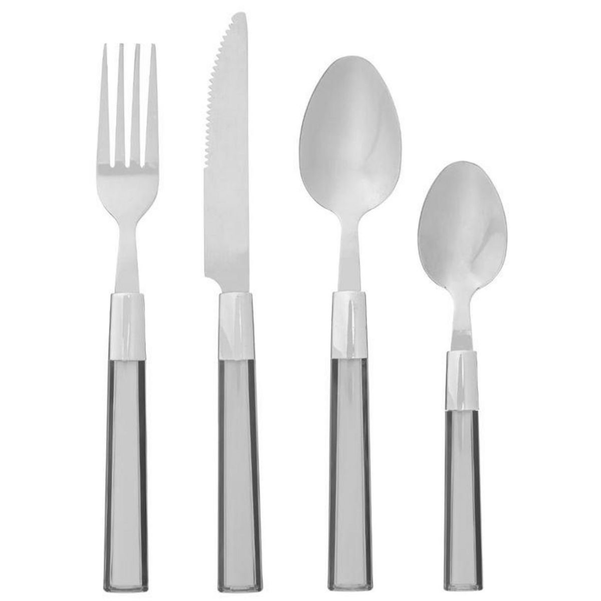 SECRET DE GOURMET Ménagère 24 pièces TAMARIS Gris