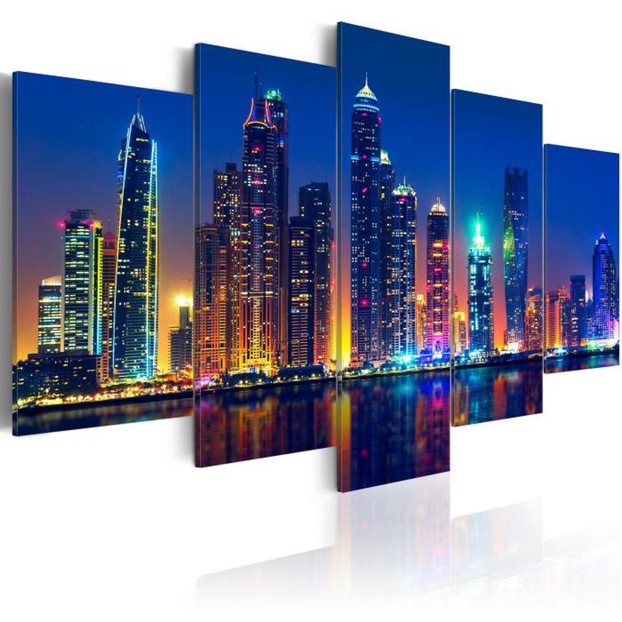 Paris Prix Tableau Imprimé  Nights in Dubai. Coloris disponibles : Multicolore