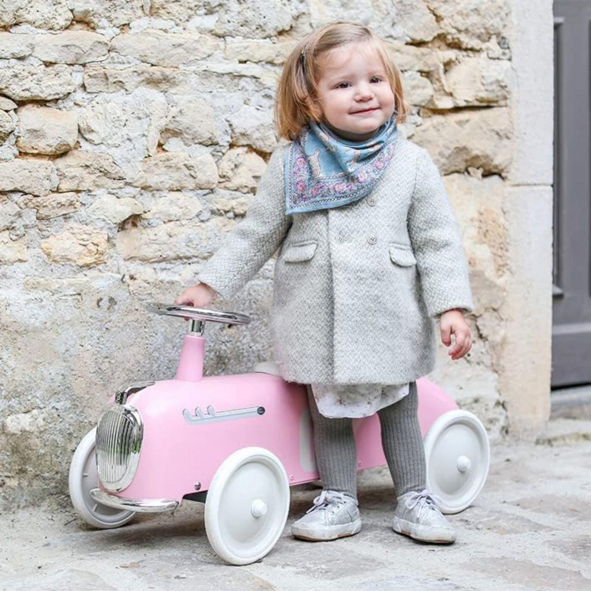 Baghera Véhicule enfant Roadster Rose Pale