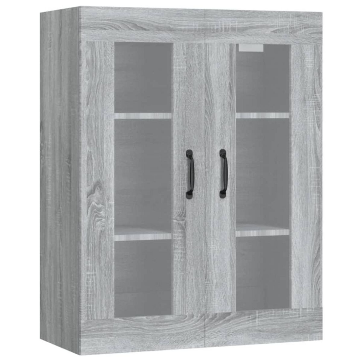 VIDAXL Armoire murale suspendue Sonoma gris 69,5x34x90 cm