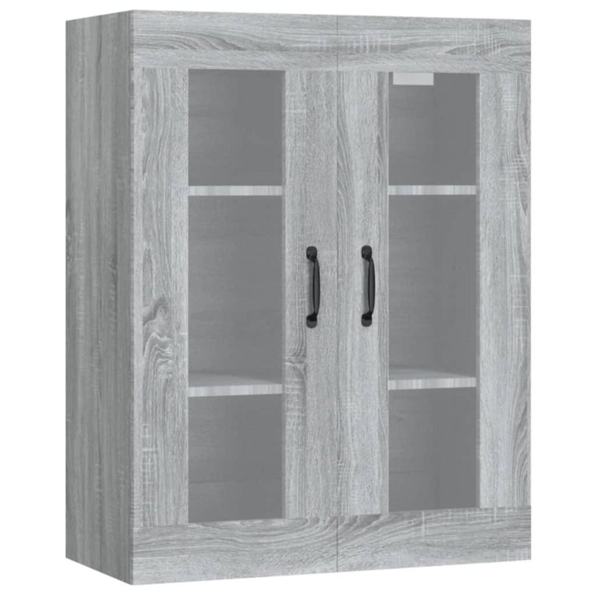VIDAXL Armoire murale suspendue Sonoma gris 69,5x34x90 cm