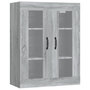 Voir la diapositive 2 : VIDAXL Armoire murale suspendue Sonoma gris 69,5x34x90 cm