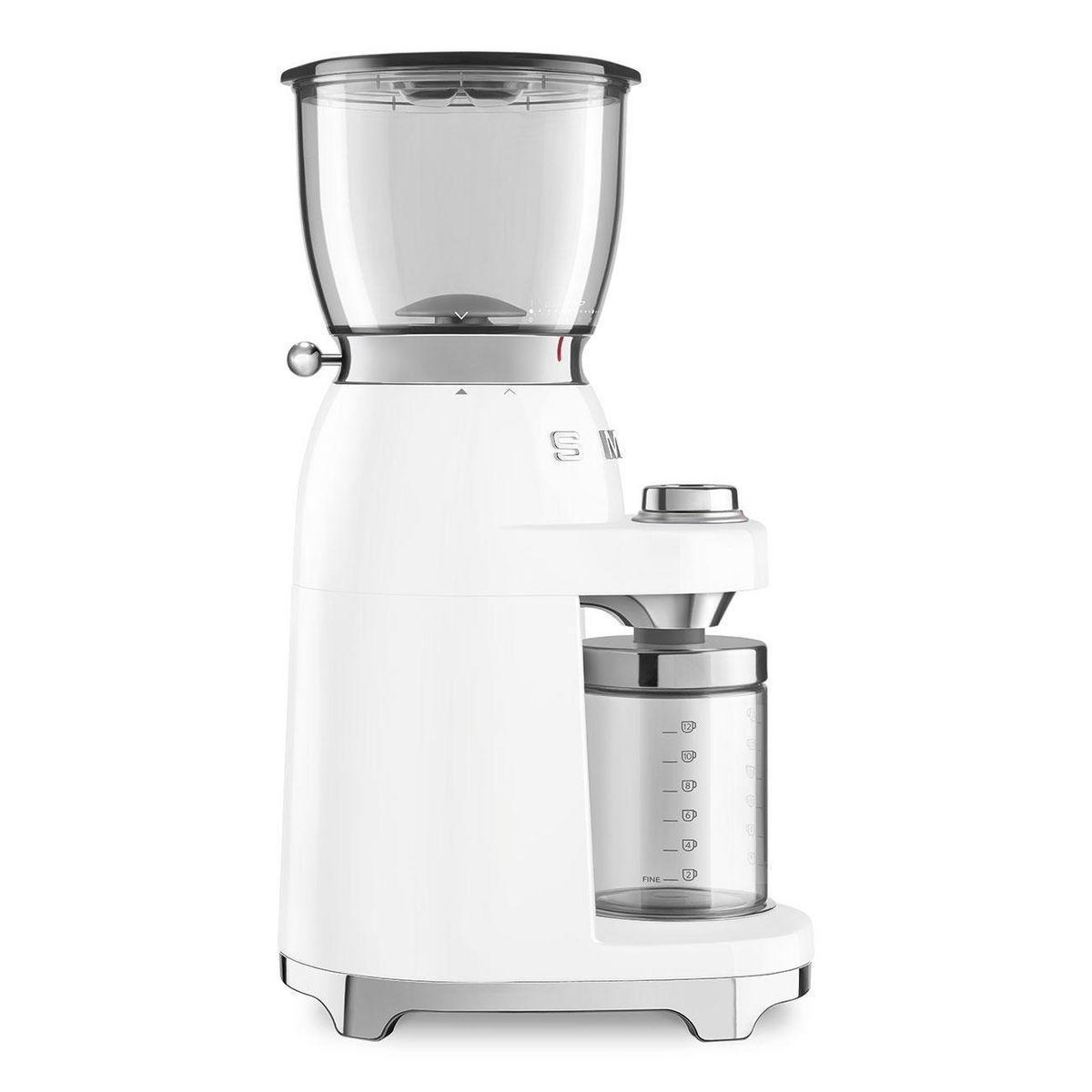 SMEG Moulin à café 130g 150w blanc - CGF11WHEU