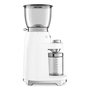 Voir la diapositive 4 : SMEG Moulin à café 130g 150w blanc - CGF11WHEU