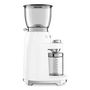 Voir la diapositive 4 : SMEG Moulin à café 130g 150w blanc - CGF11WHEU