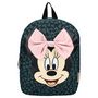 Voir la diapositive 1 : DISNEY Sac maternelle noir Minnie avec n&oelig;ud rose