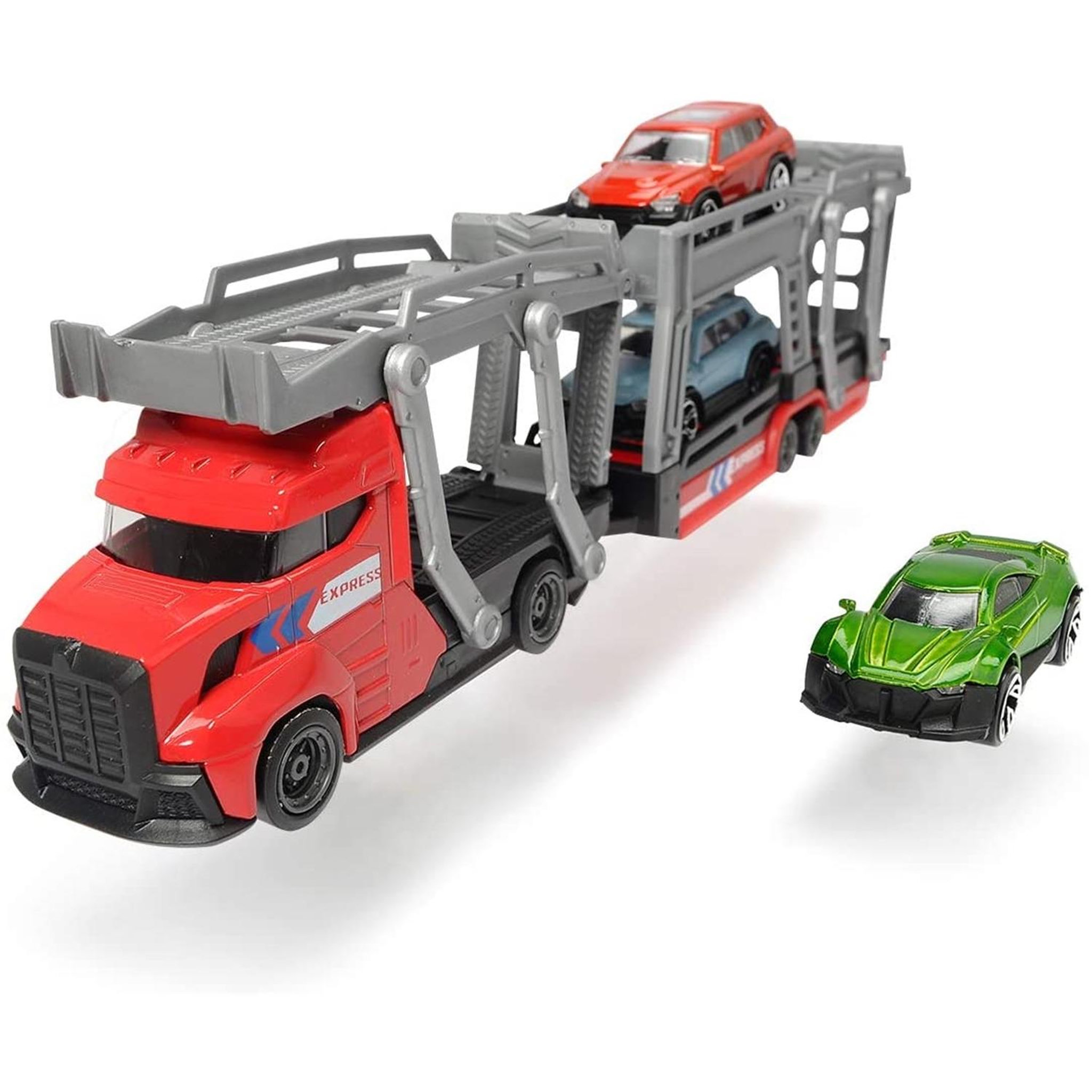Voir la diapositive 4 : Dickie Toys Car Carrier Transport pour 3 Voitures