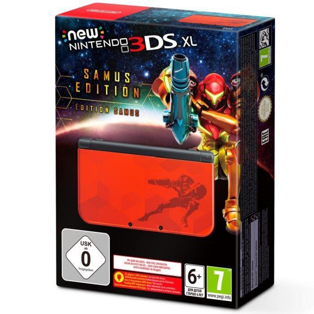 Console NEW 3DS XL Rouge METROID SAMUS - Edition Limitée