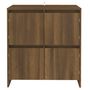 Voir la diapositive 3 : VIDAXL Buffet Chene marron 70x41x75 cm Bois d'ingenierie