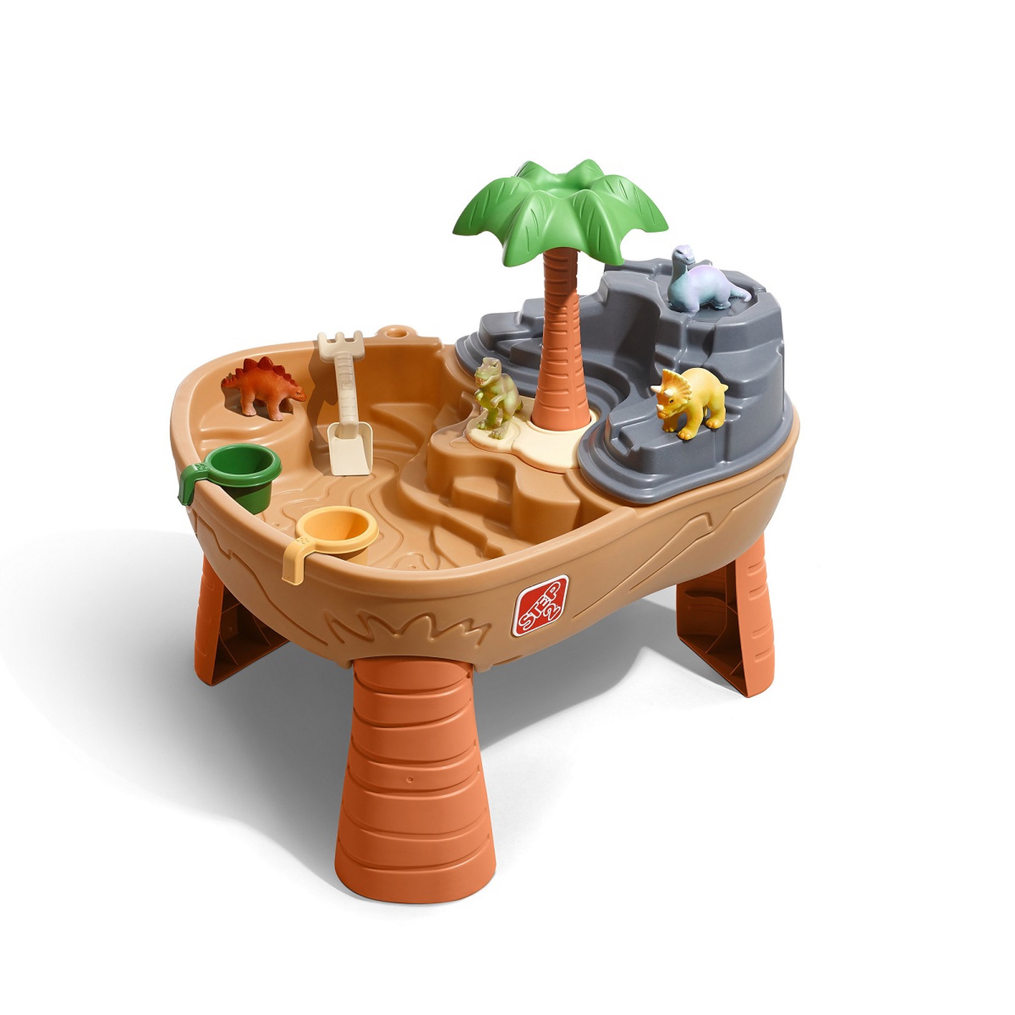 Voir la diapositive 2 : Step2 Table sable et eau Dino Dig