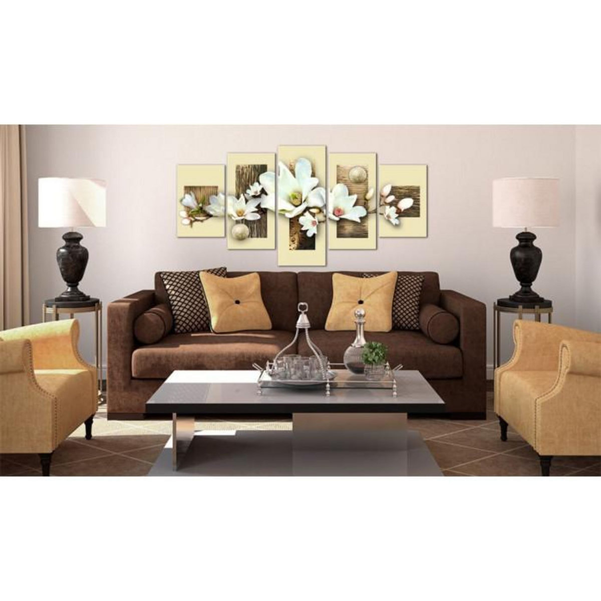 Paris Prix Tableau Imprimé  Texture & Magnolia