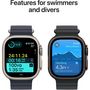 Voir la diapositive 5 : APPLE Montre connectée Ultra 2 49mm Naturel / Bleu Trail M/L Ce