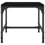 Voir la diapositive 4 : VIDAXL Table d'appoint Noir 40x40x35 cm Bois d'ingenierie