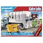 PLAYMOBIL 70885 - City Life - Camion poubelle avec effets lumineux 