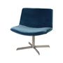 Voir la diapositive 2 : Habitat et Jardin Fauteuil  Kiss  - Velours - Bleu