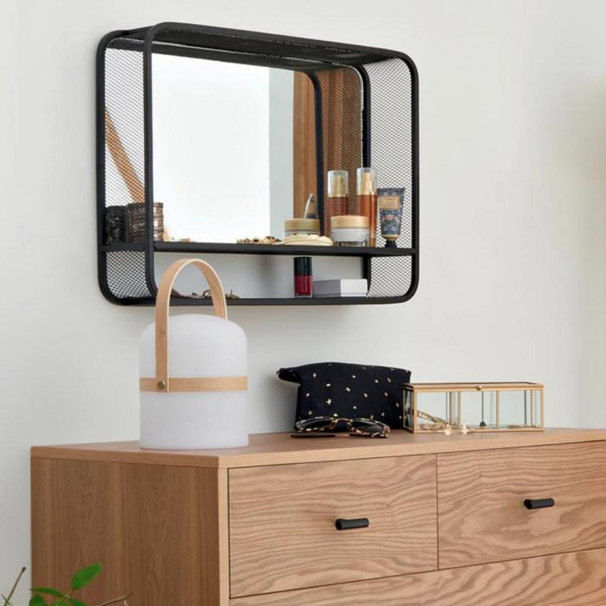 ATMOSPHERA Lampe Nomade avec Anse  Baladeuse  26cm Blanc