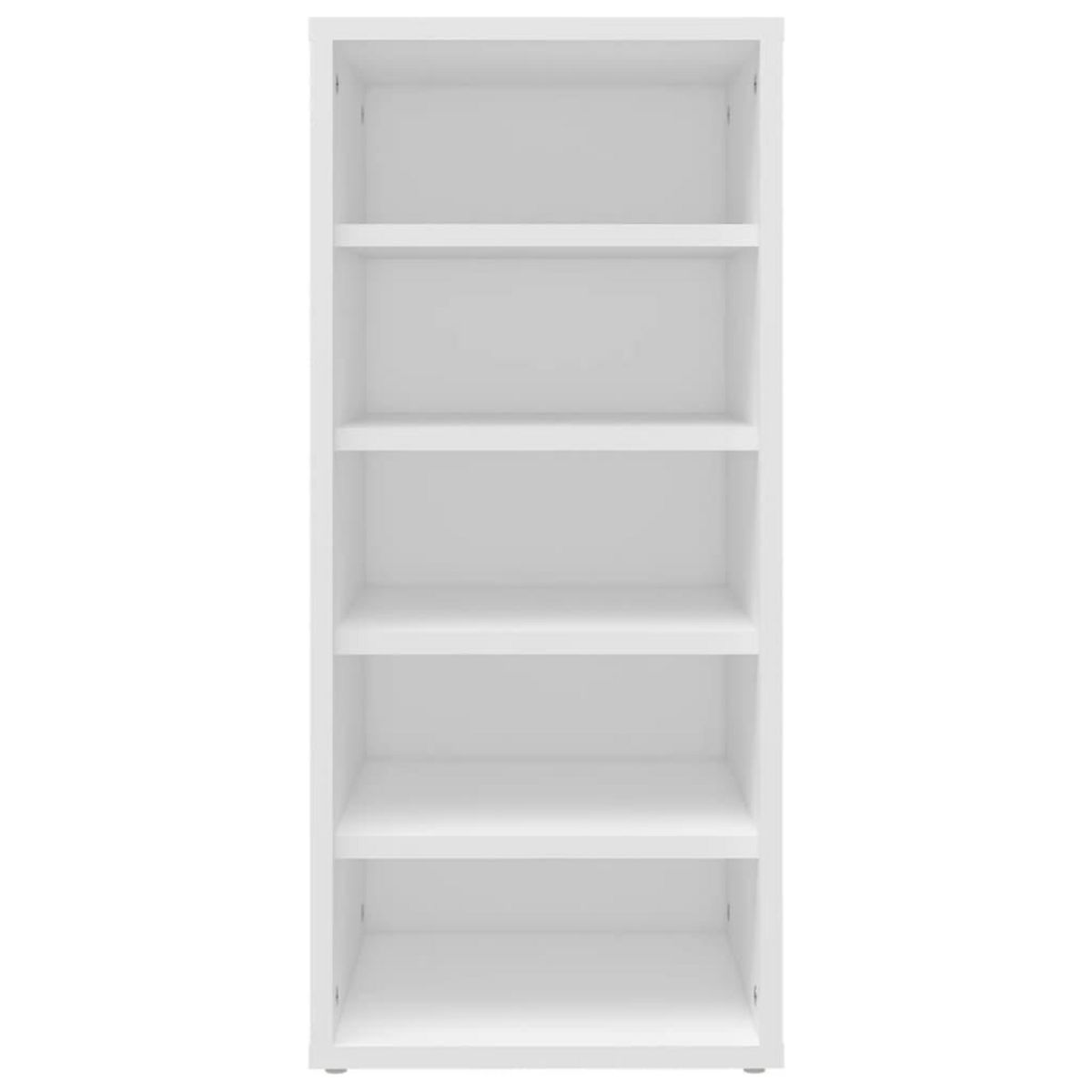 VIDAXL Armoire a chaussures Blanc 31,5x35x70 cm Bois d'ingenierie