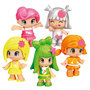 Voir la diapositive 4 : GP TOYS Tête Pinypon Neon Party avec 5 figurines