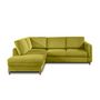 Voir la diapositive 6 : LISA DESIGN Brooke - canapé d'angle gauche - convertible - 5 places - en velours