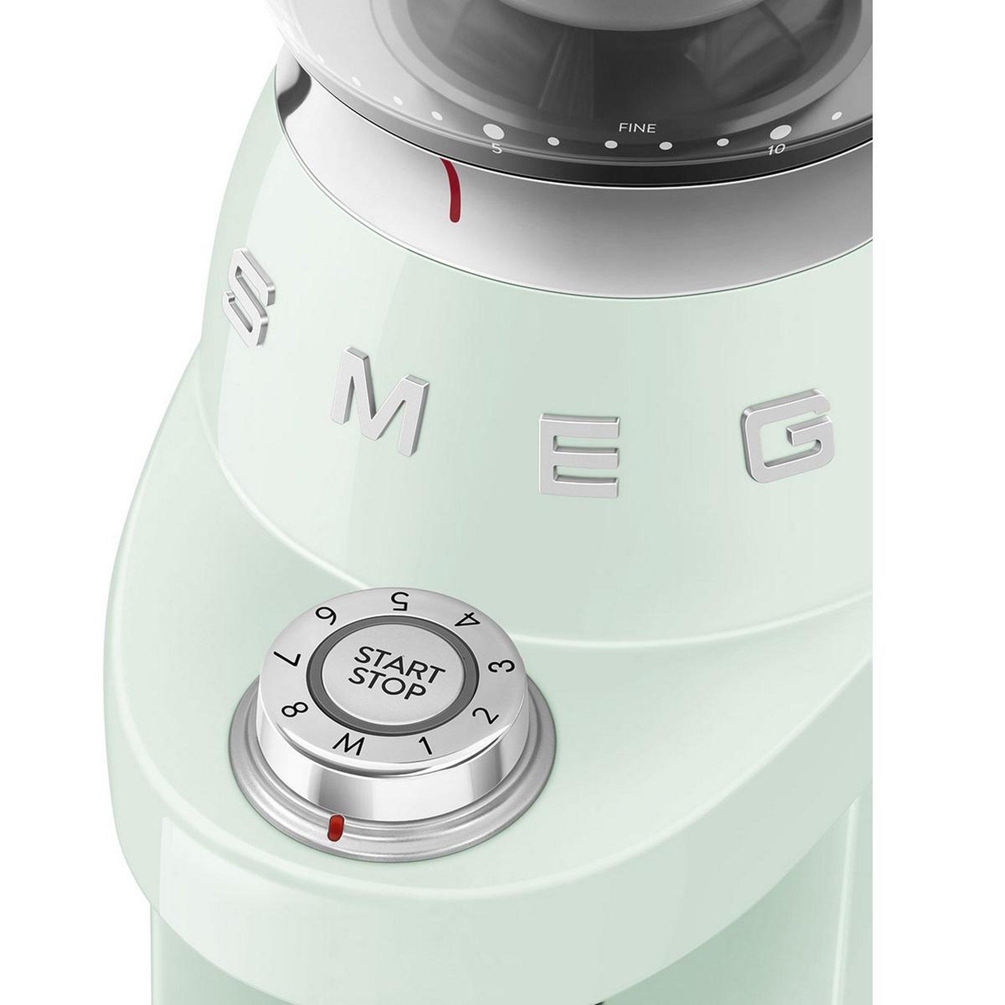 Voir la diapositive 4 : SMEG Moulin à café 240g 150w - cgf03pgeu