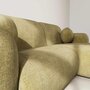 Voir la diapositive 6 : LISA DESIGN Louise - canapé d'angle droit 4 places en velours texturé