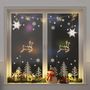Voir la diapositive 1 : VIDAXL Lumieres de Noël silhouette de renne 2 pcs 35 LED blanc chaud