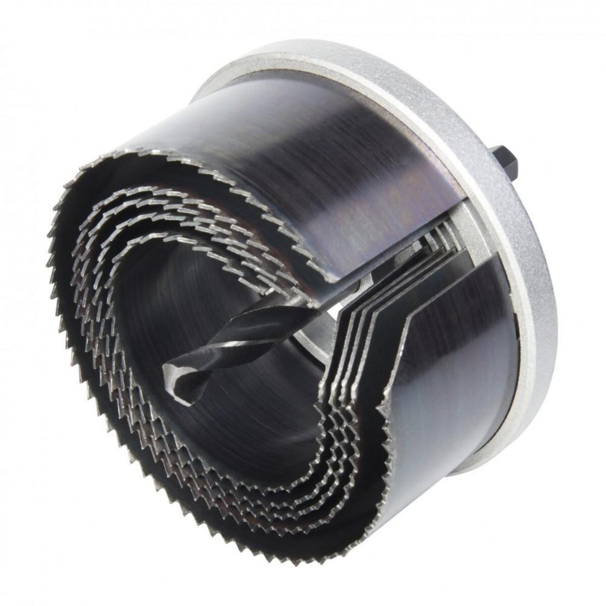 WOLFCRAFT Scie cloche T10 Diam.60/68/74/80/95 mm WOLFCRAFT