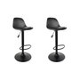 Voir la diapositive 1 : The Home Deco Factory Lot de 2 tabourets de bar noir