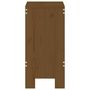 Voir la diapositive 5 : VIDAXL Tabourets lot de 2 marron miel 40x36x75 cm bois massif de pin